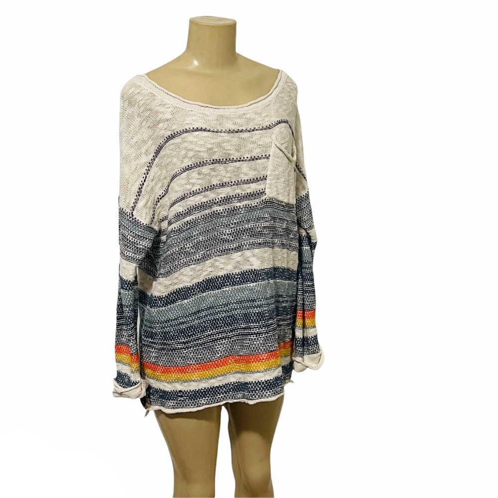 🌊Rip Curl Striped Knit Sweater